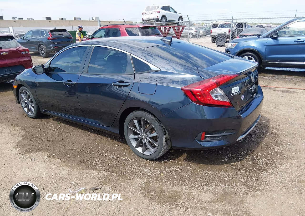 2021 Honda Civic Ex VIN:19XFC1F39ME001587 - 3