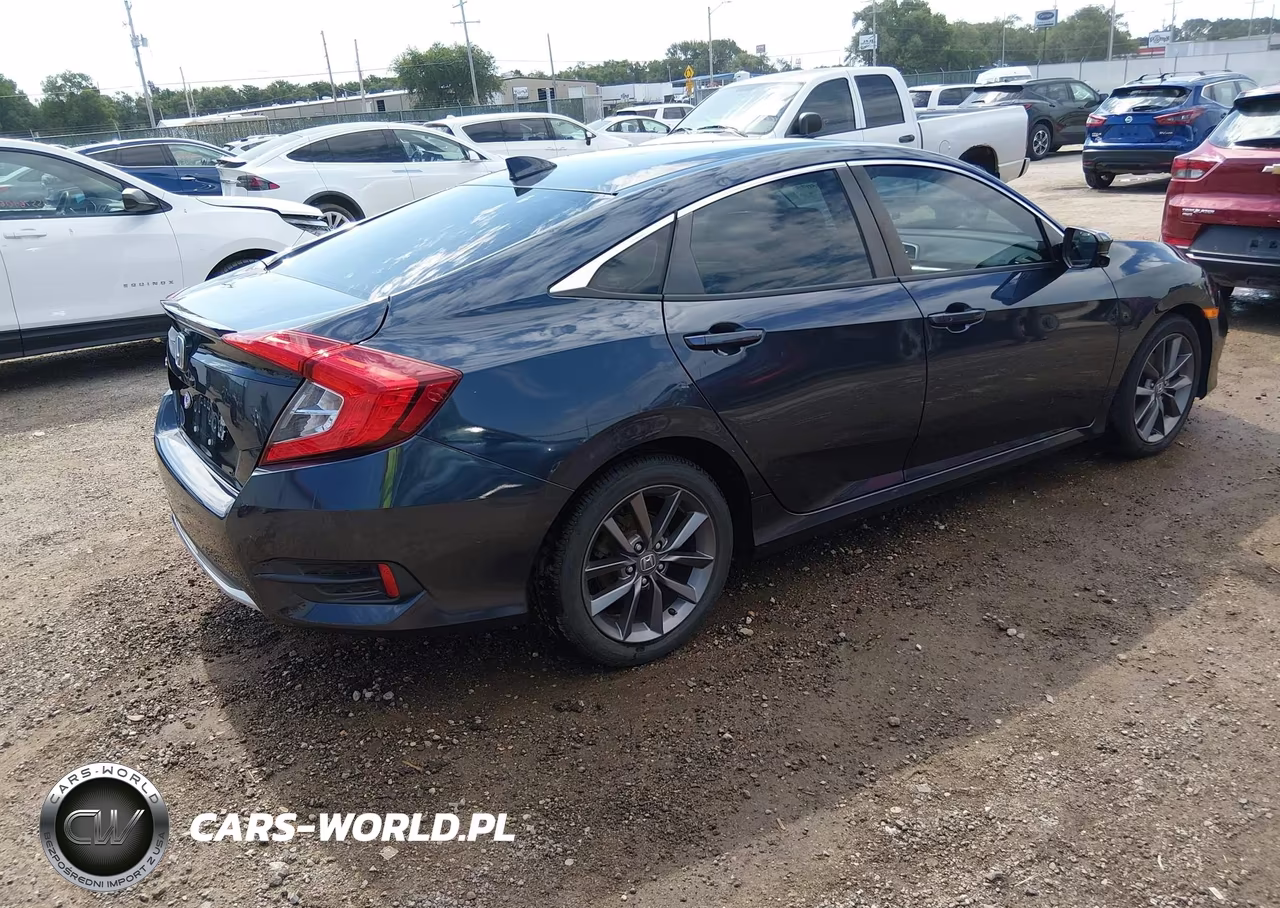 2021 Honda Civic Ex VIN:19XFC1F39ME001587 - 4
