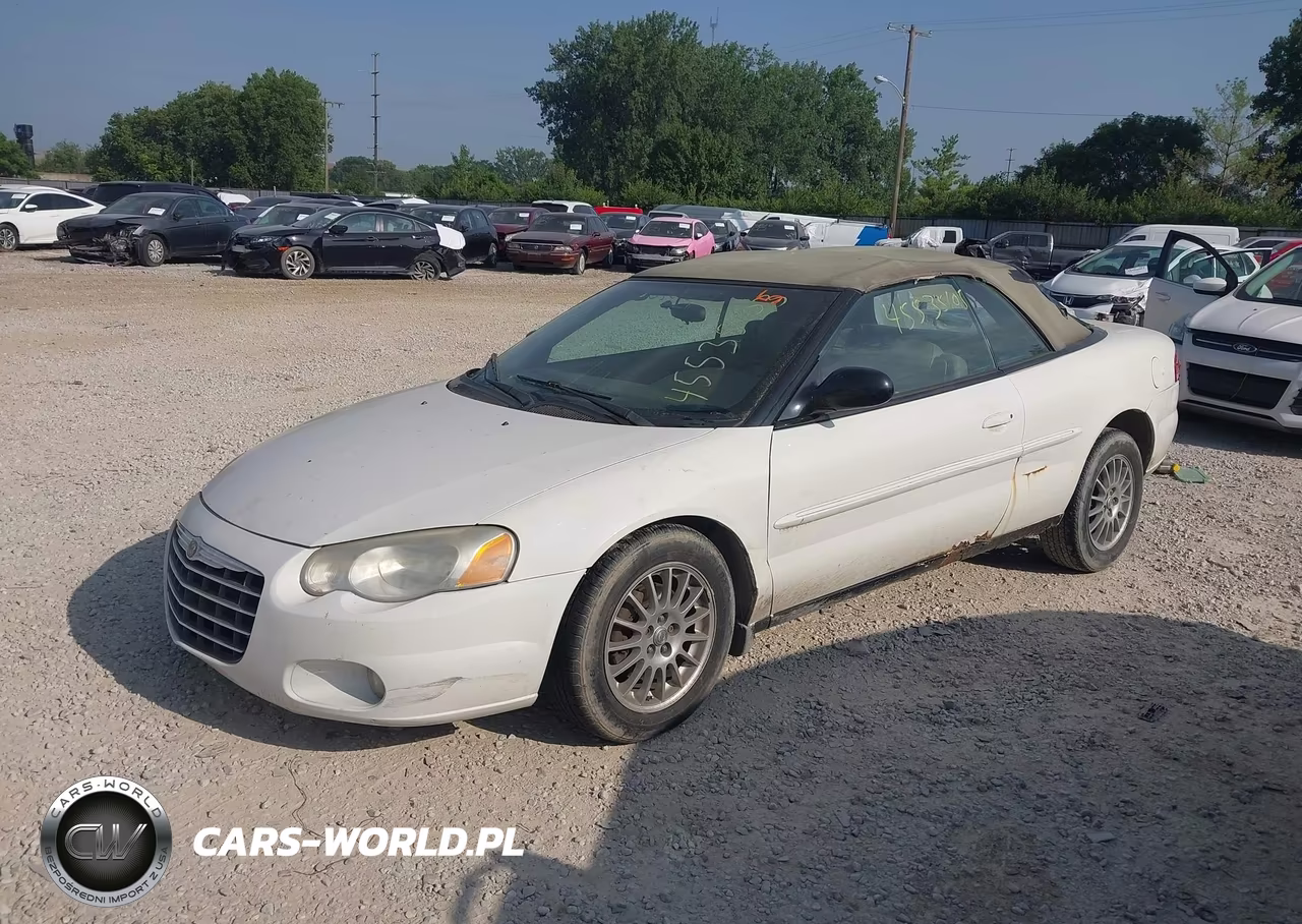 2004 Chrysler Sebring Lxi VIN:1C3EL55R64N253662 - 2