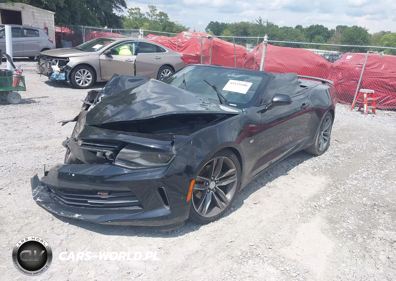2016 Chevrolet Camaro 2Lt VIN:1G1FD3DS3G0181870 - 2