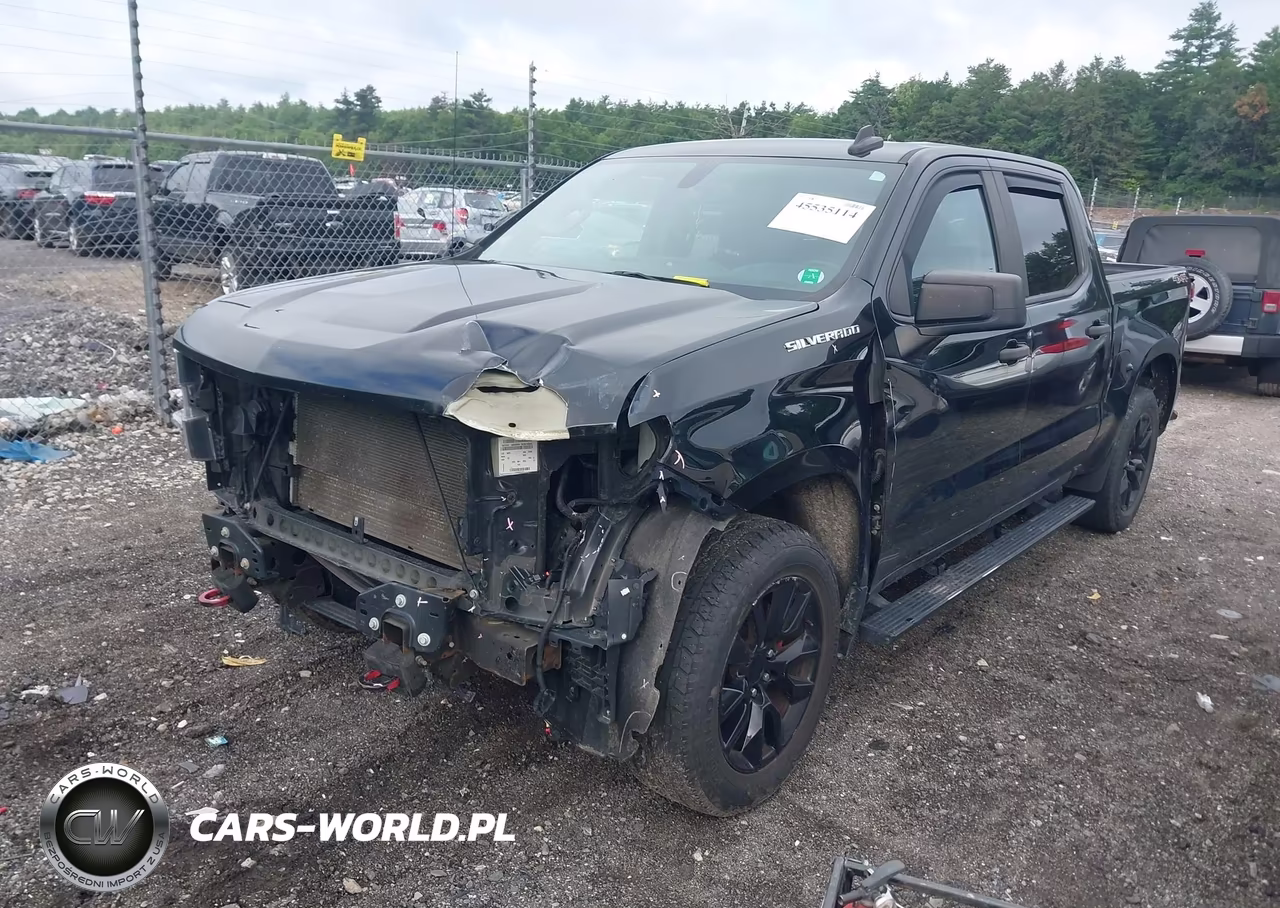 2020 Chevrolet Silverado 1500 4Wd Short Bed Custom VIN:3GCPYBEH6LG348774 - 2