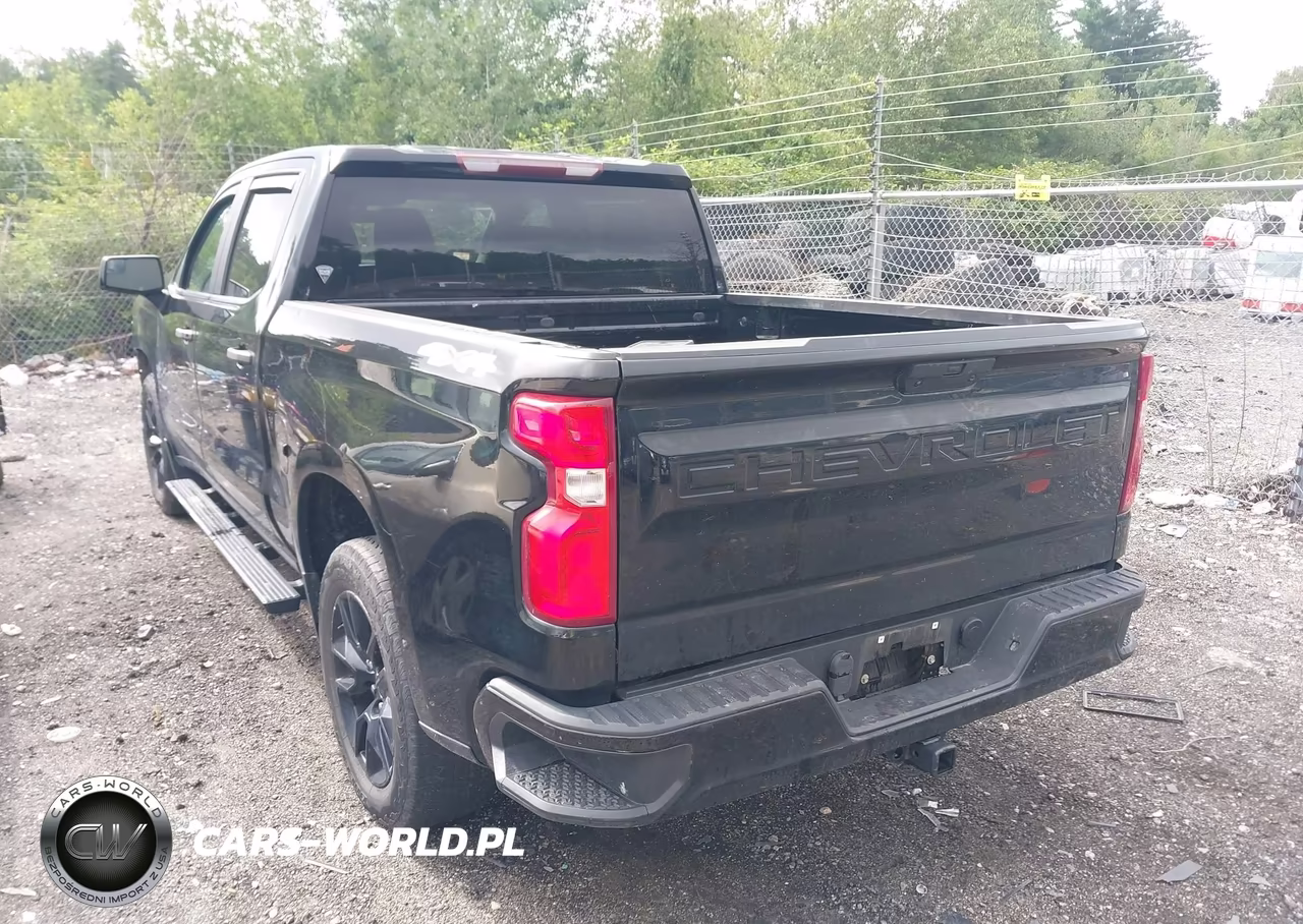 2020 Chevrolet Silverado 1500 4Wd Short Bed Custom VIN:3GCPYBEH6LG348774 - 3
