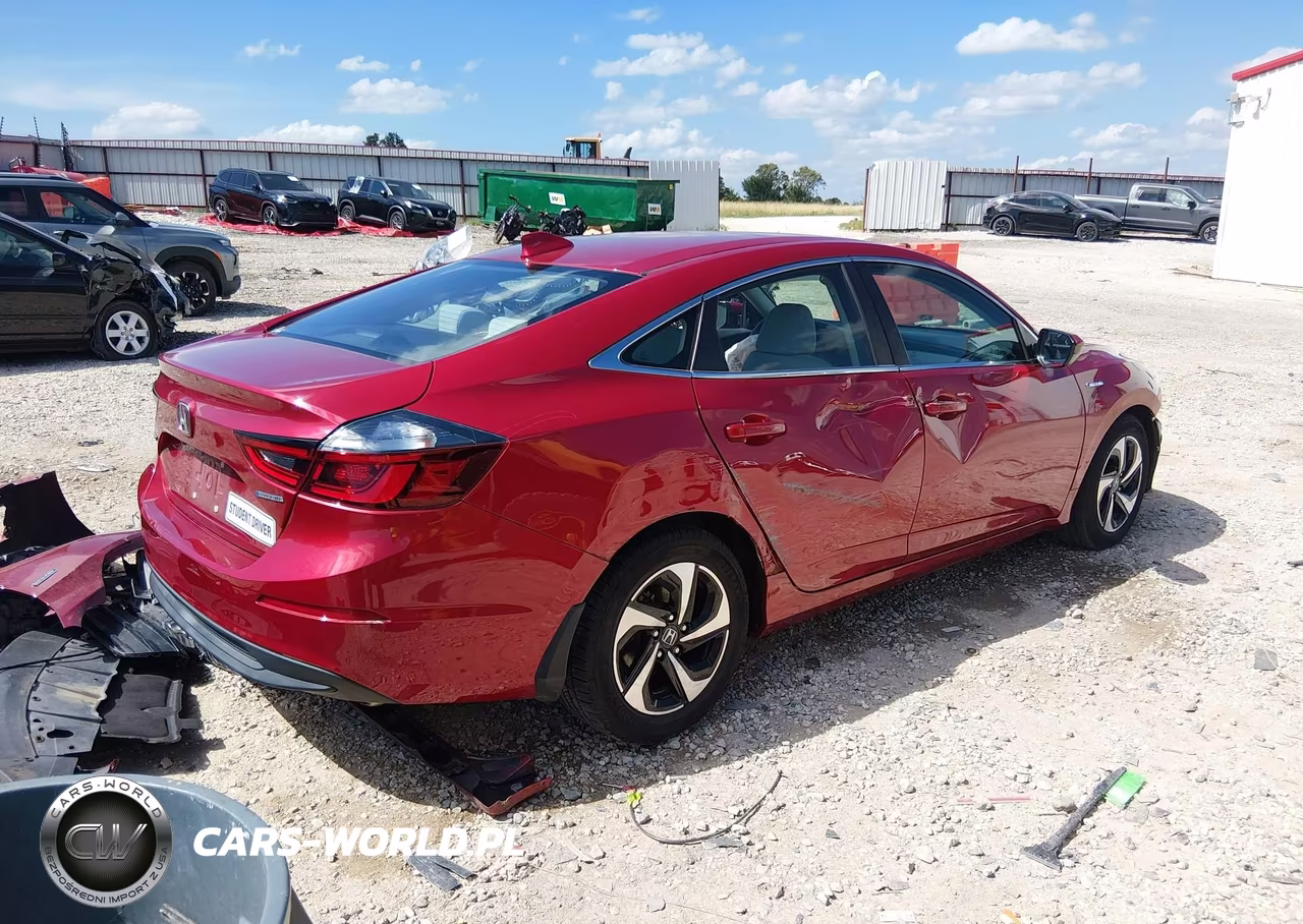 2022 Honda Insight Ex VIN:19XZE4F52NE006996 - 4