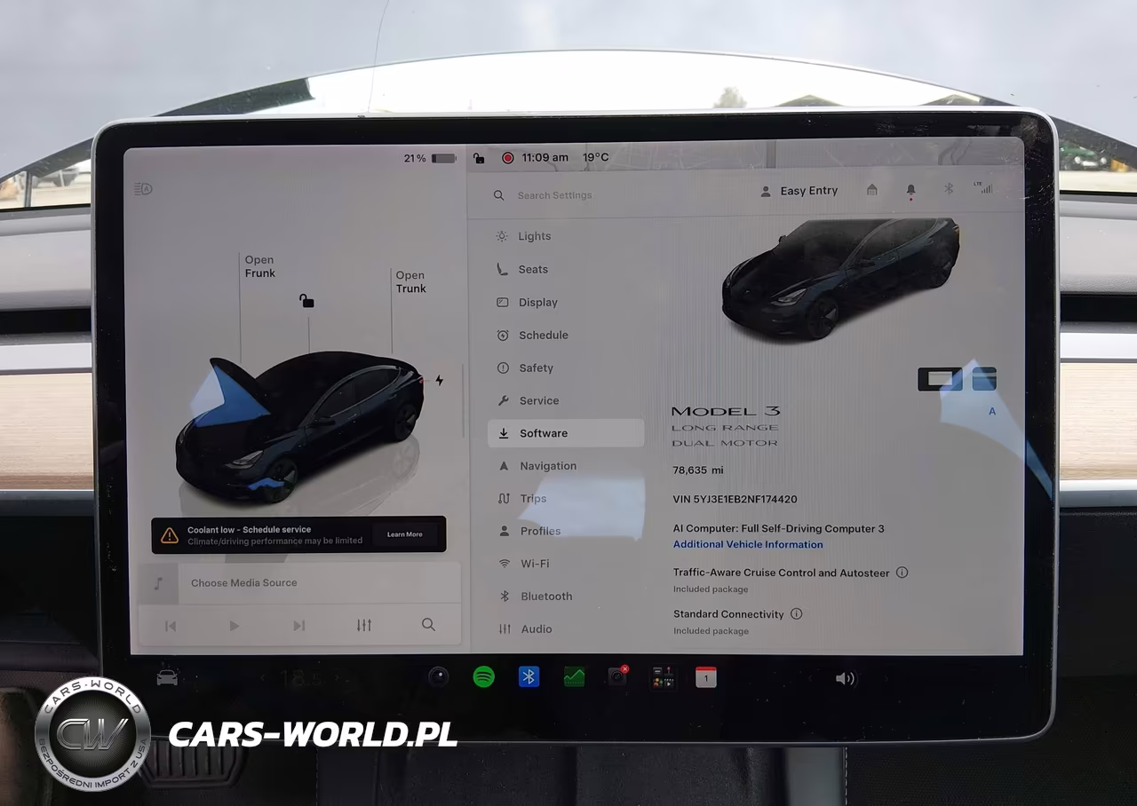 2022 Tesla Model 3 Long Range Dual Motor All-Wheel Drive VIN:5YJ3E1EB2NF174420 - 7