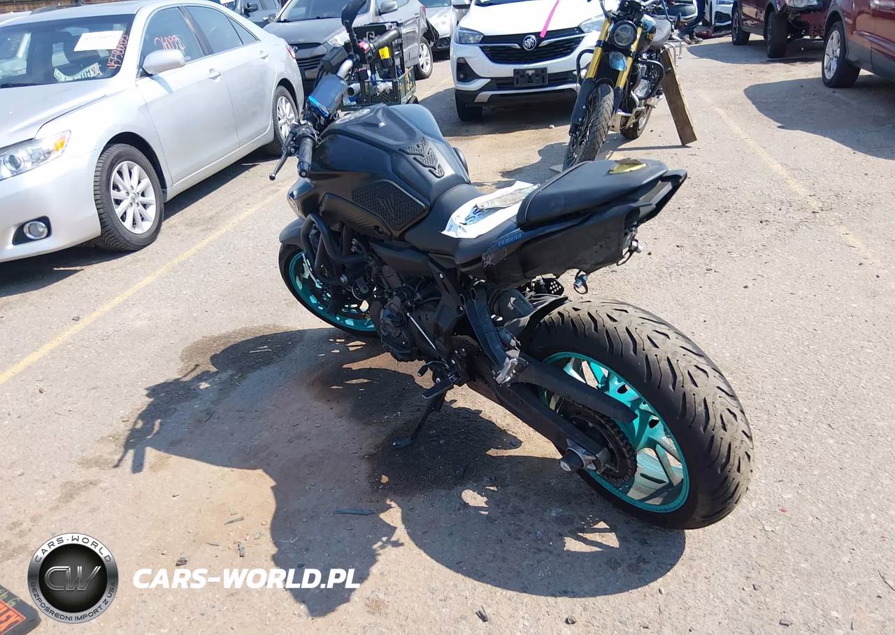 2022 Yamaha Mt07 VIN:JYARM32E3NA003283 - 3