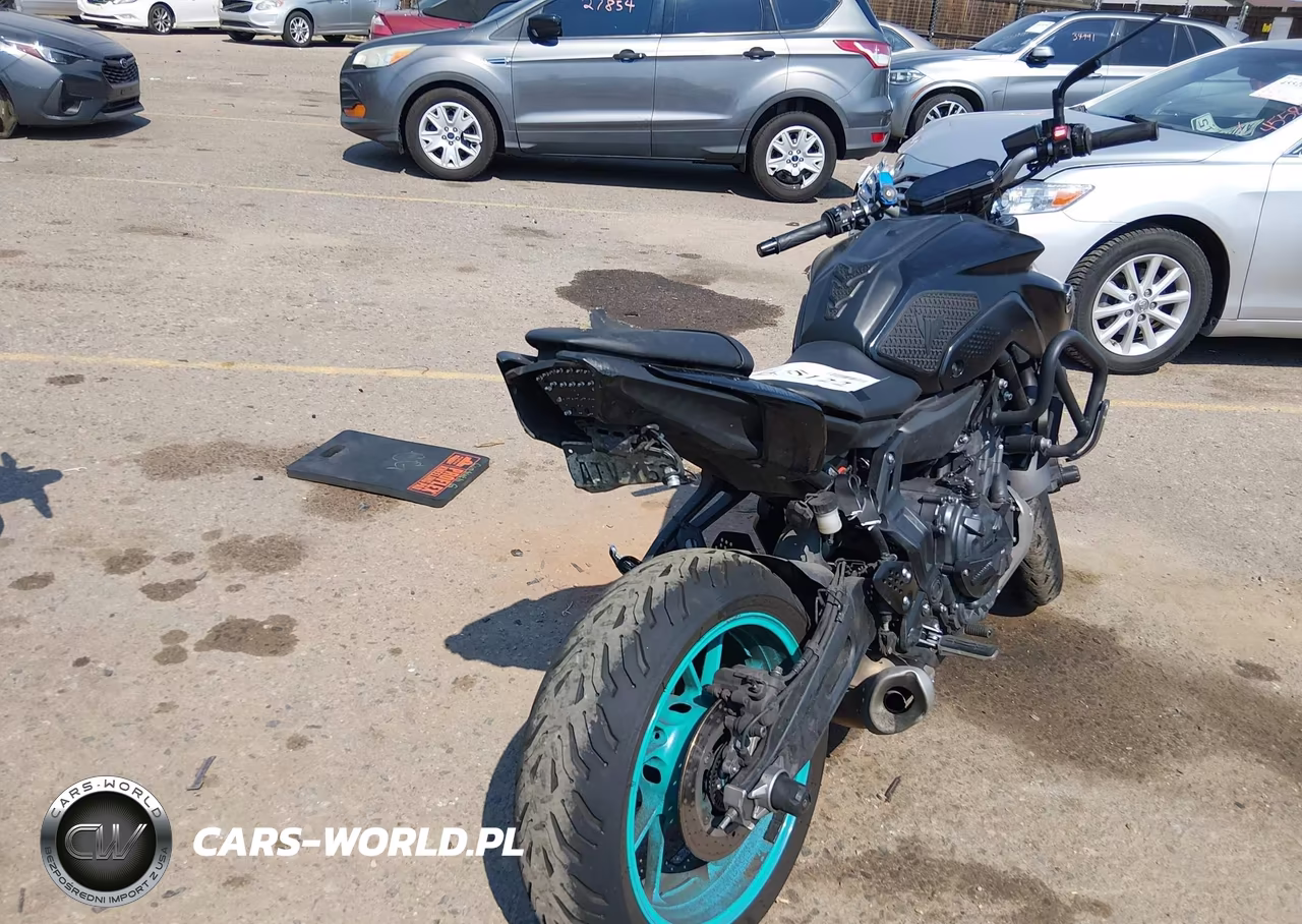 2022 Yamaha Mt07 VIN:JYARM32E3NA003283 - 4