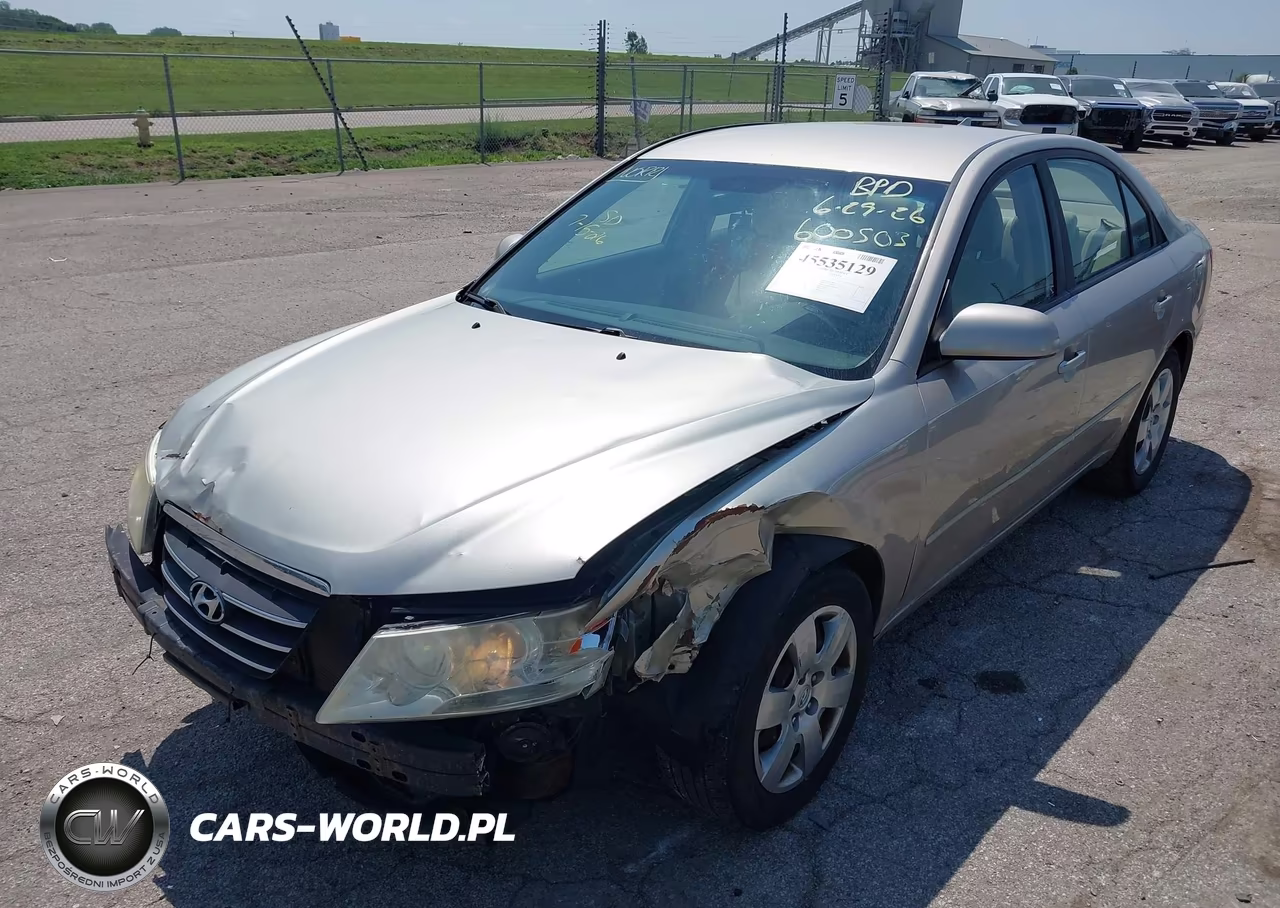 2010 Hyundai Sonata Gls VIN:5NPET4AC9AH600503 - 2