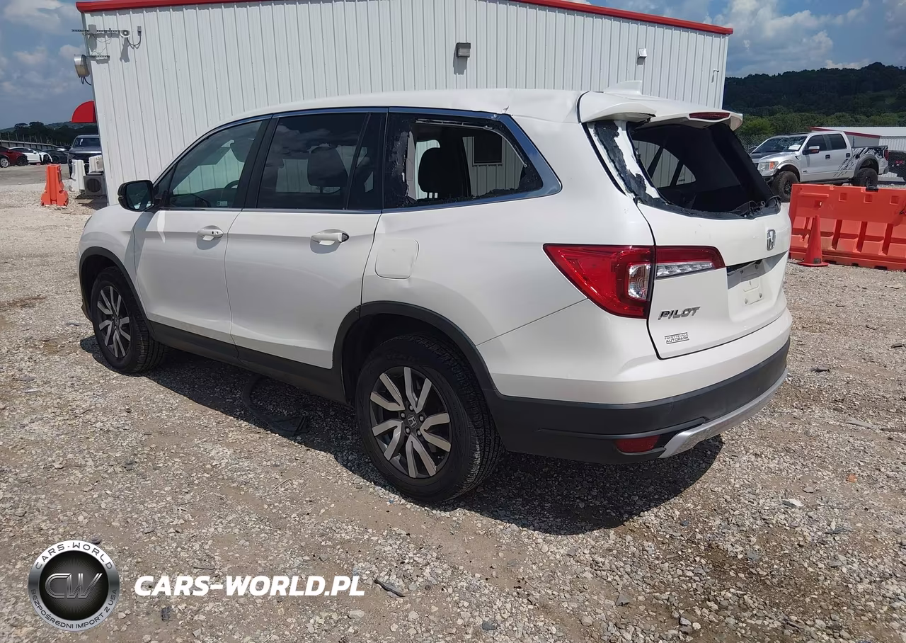 2019 Honda Pilot Ex-L VIN:5FNYF6H50KB058036 - 3