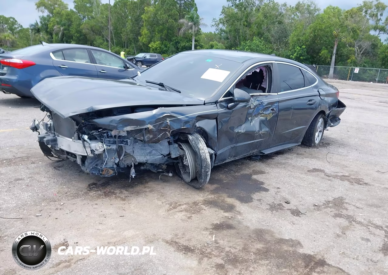 2022 Hyundai Sonata Se VIN:5NPEG4JA2NH143655 - 2