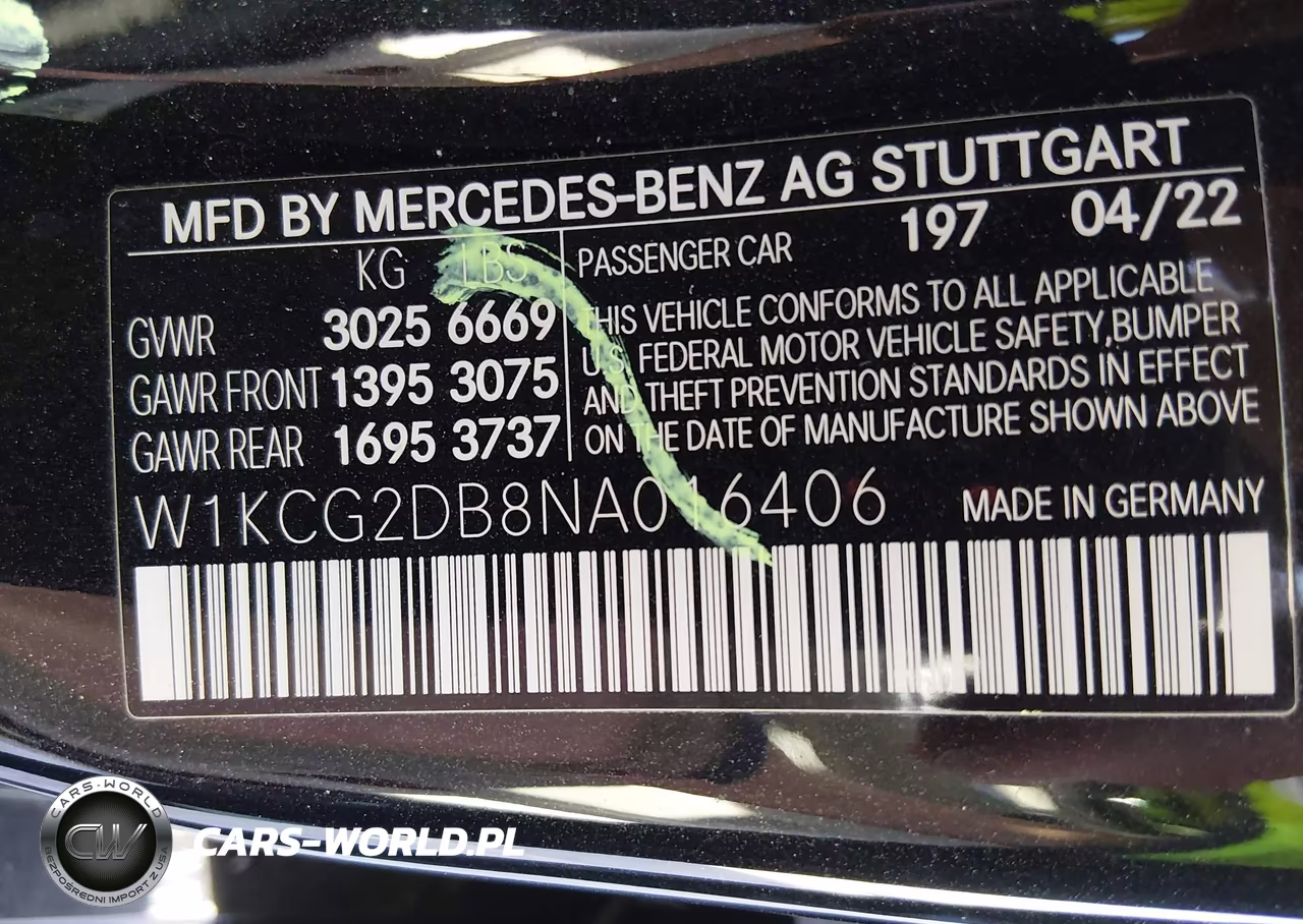 2022 Mercedes-Benz Eqs 450+ VIN:W1KCG2DB8NA016406 - 9
