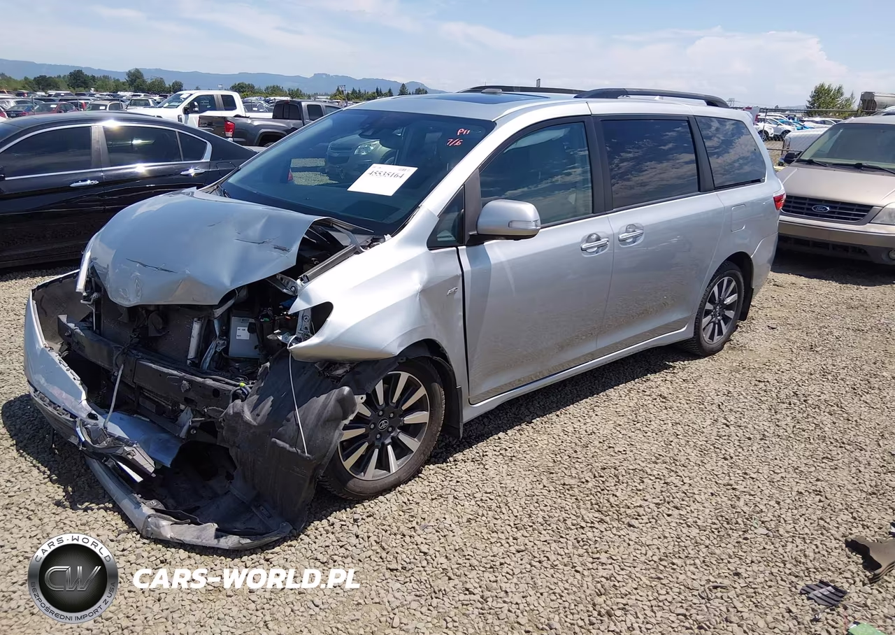 2019 Toyota Sienna Limited Premium 7 Passenger VIN:5TDDZ3DC7KS227375 - 2