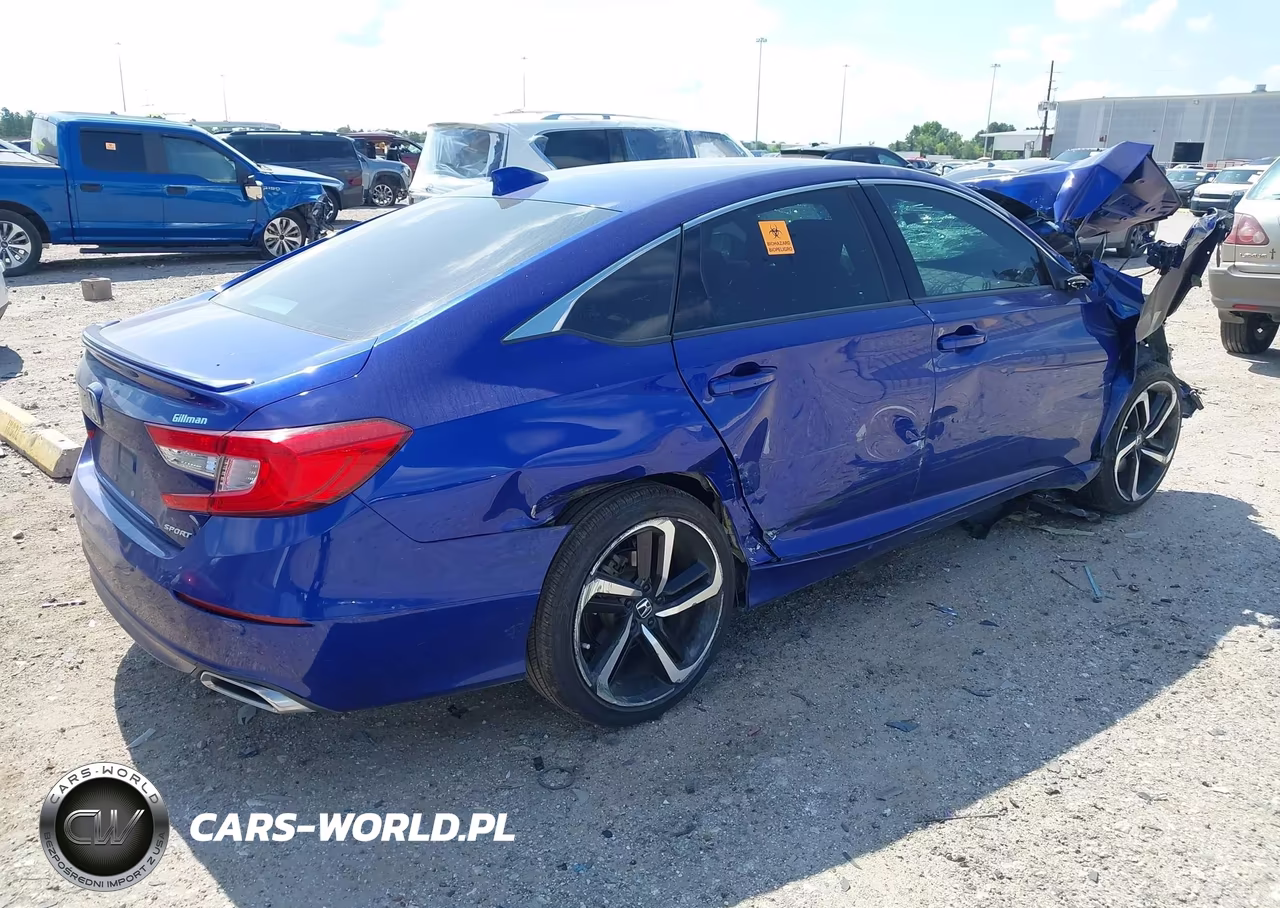 2018 Honda Accord Sport VIN:1HGCV1F31JA053146 - 4