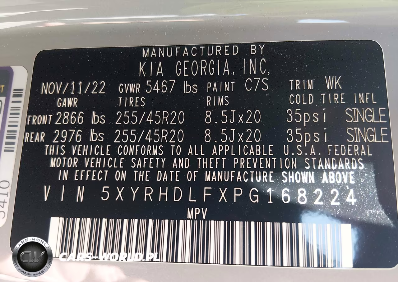 2023 Kia Sorento X-Line Ex VIN:5XYRHDLFXPG168224 - 9