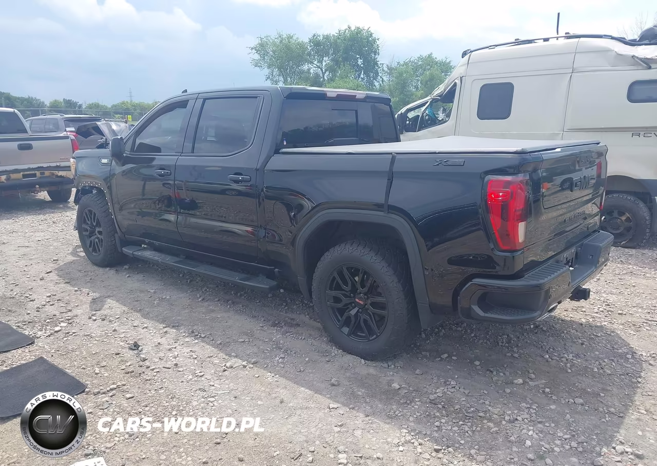 2021 GMC Sierra 1500 4Wd Short Box Elevation VIN:3GTU9CET8MG140925 - 3