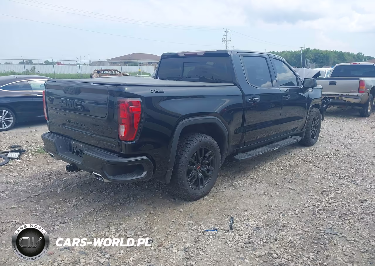 2021 GMC Sierra 1500 4Wd Short Box Elevation VIN:3GTU9CET8MG140925 - 4