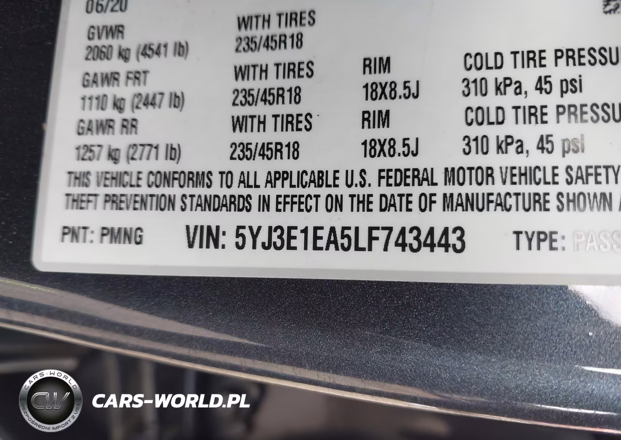 2020 Tesla Model 3 Standard Range Plus Rear-Wheel Drive-Standard Range Rear-Wheel Drive VIN:5YJ3E1EA5LF743443 - 9