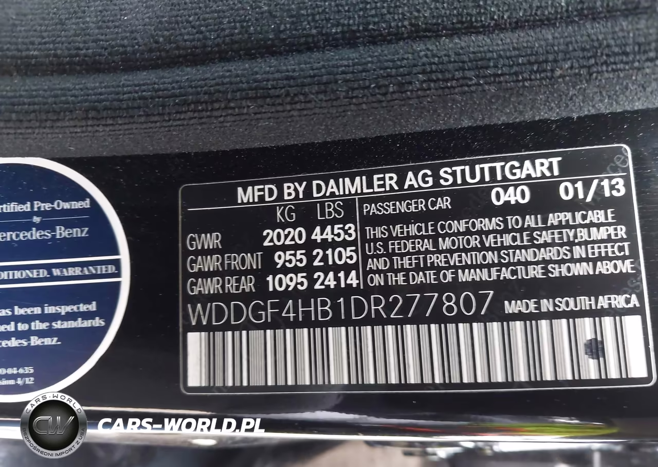 2013 Mercedes-Benz C 250 Luxury VIN:WDDGF4HB1DR277807 - 9