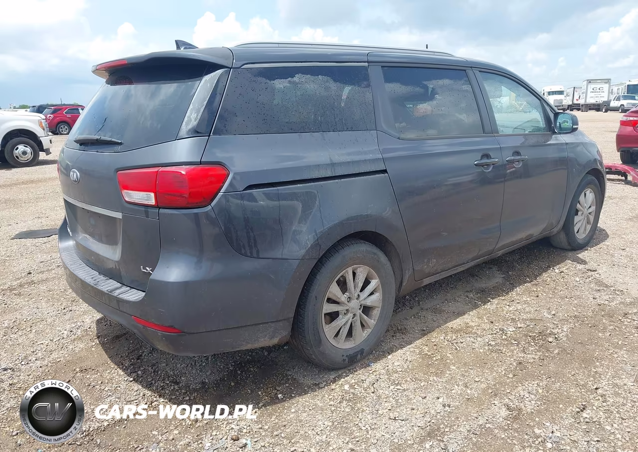 2015 Kia Sedona Lx VIN:KNDMB5C15F6073657 - 4