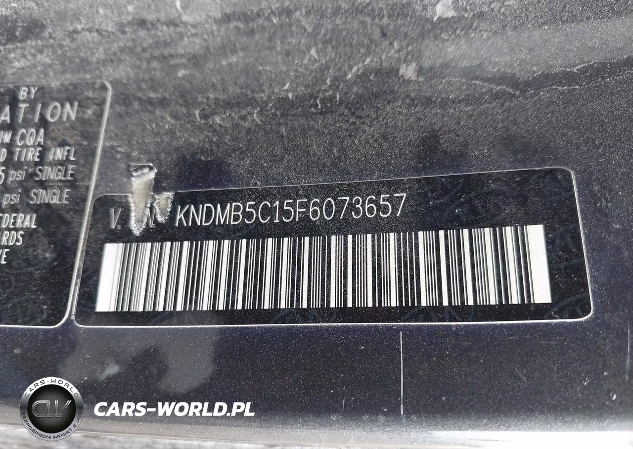 2015 Kia Sedona Lx VIN:KNDMB5C15F6073657 - 9