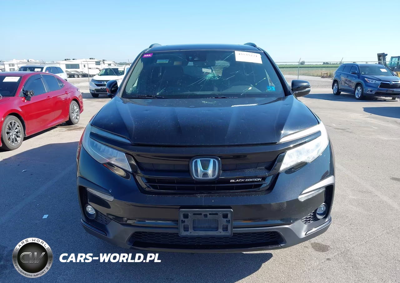 2020 Honda Pilot Awd Black Edition VIN:5FNYF6H78LB000517 - 12