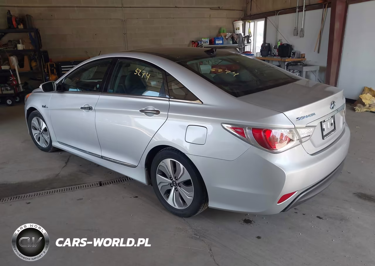 2015 Hyundai Sonata Hybrid Limited VIN:KMHEC4A4XFA122580 - 3