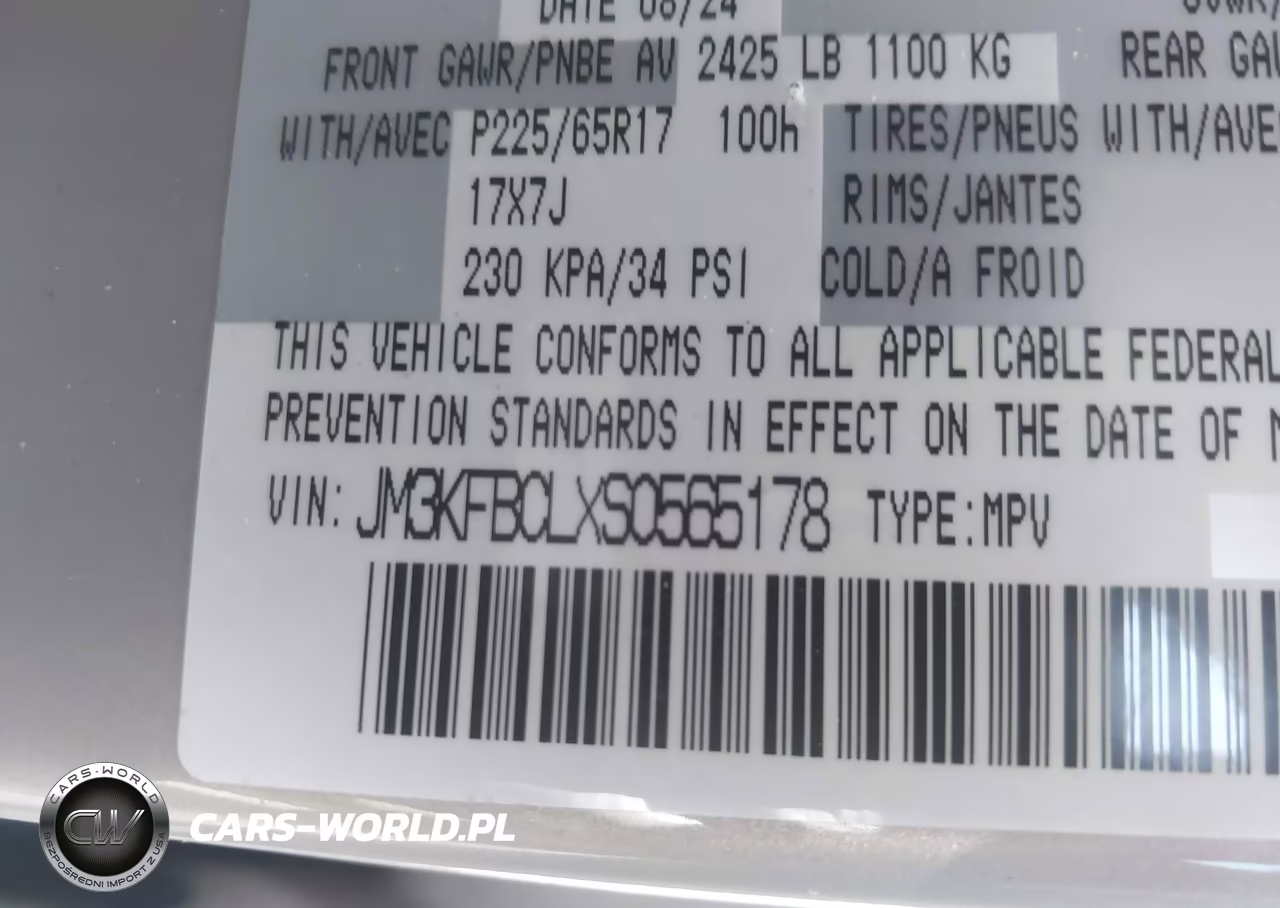 2025 Mazda Cx-5 2.5 S Preferred VIN:JM3KFBCLXS0565178 - 9