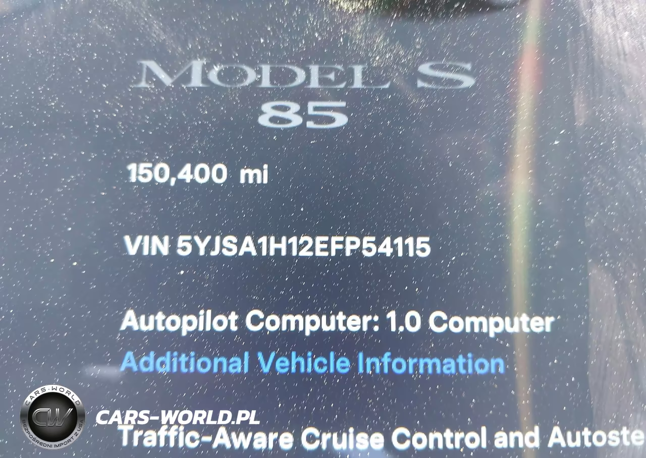2014 Tesla Model S P85 VIN:5YJSA1H12EFP54115 - 15