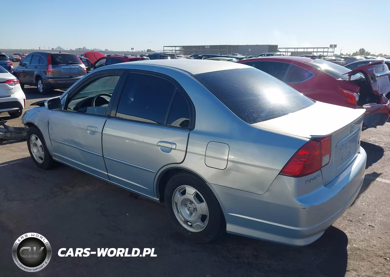 2005 Honda Civic Hybrid VIN:JHMES96655S015121 - 3