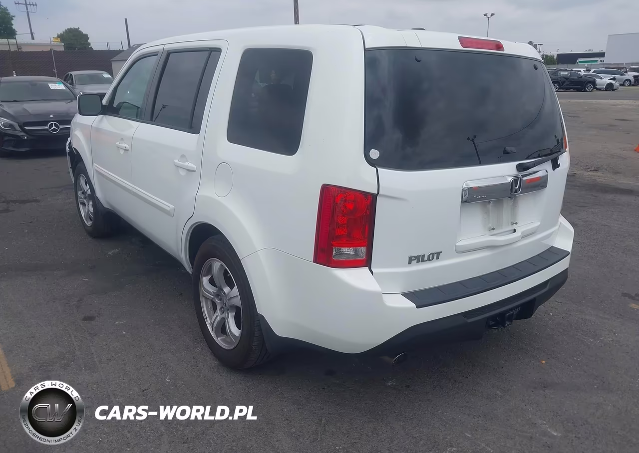 2014 Honda Pilot Ex-L VIN:5FNYF3H58EB010979 - 3