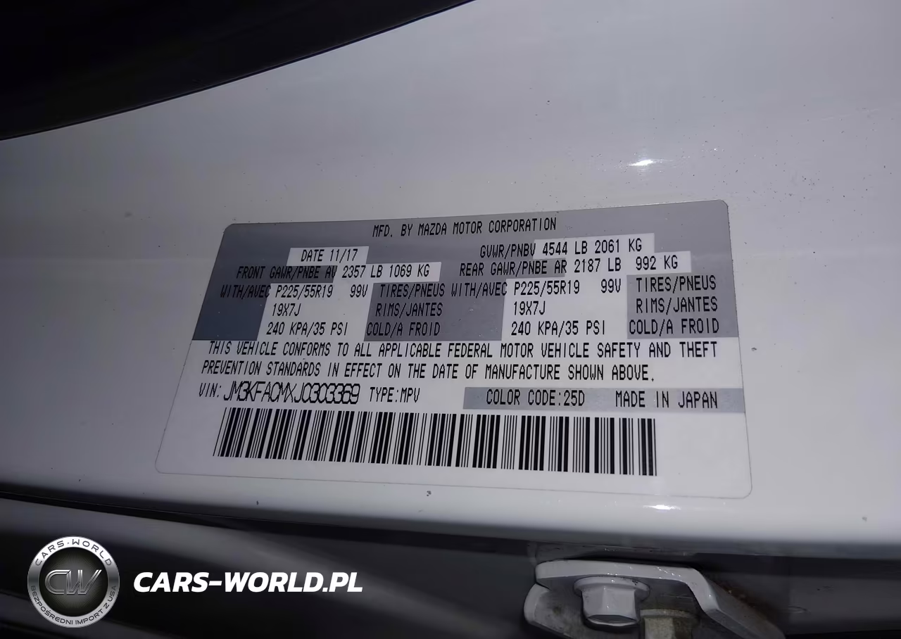 2018 Mazda Cx-5 Touring VIN:JM3KFACMXJ0303369 - 9