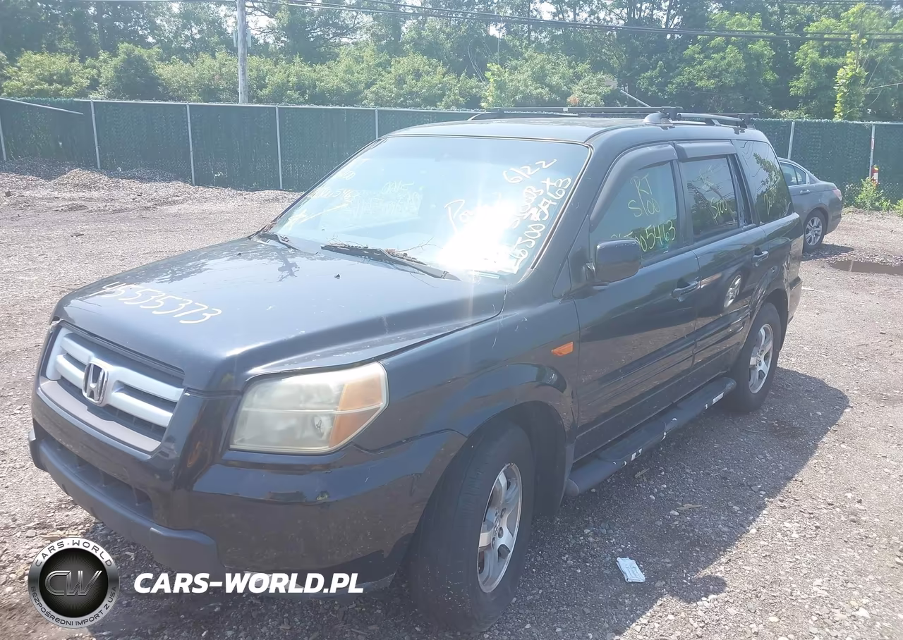 2006 Honda Pilot Ex-L VIN:2HKYF18716H530305 - 2