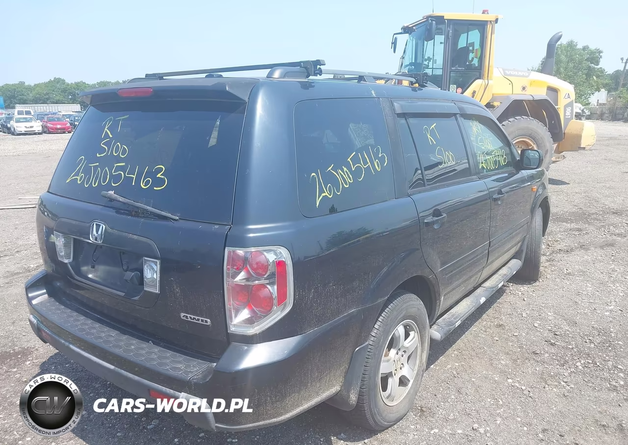 2006 Honda Pilot Ex-L VIN:2HKYF18716H530305 - 4