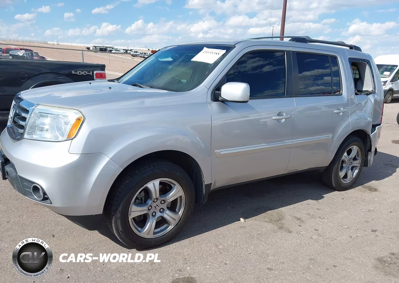 2012 Honda Pilot Ex-L VIN:5FNYF4H59CB006801 - 2