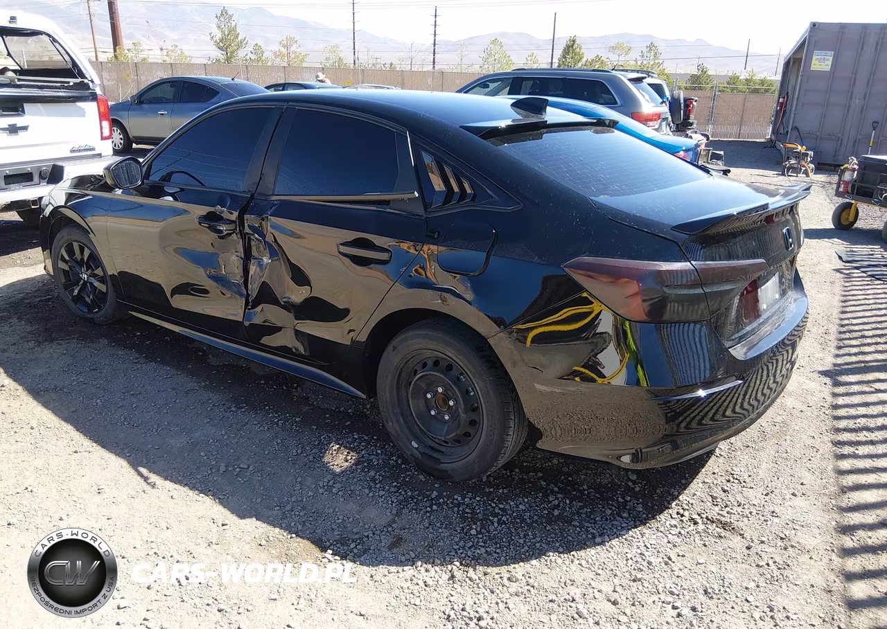 2023 Honda Civic Lx VIN:2HGFE2F20PH538494 - 3