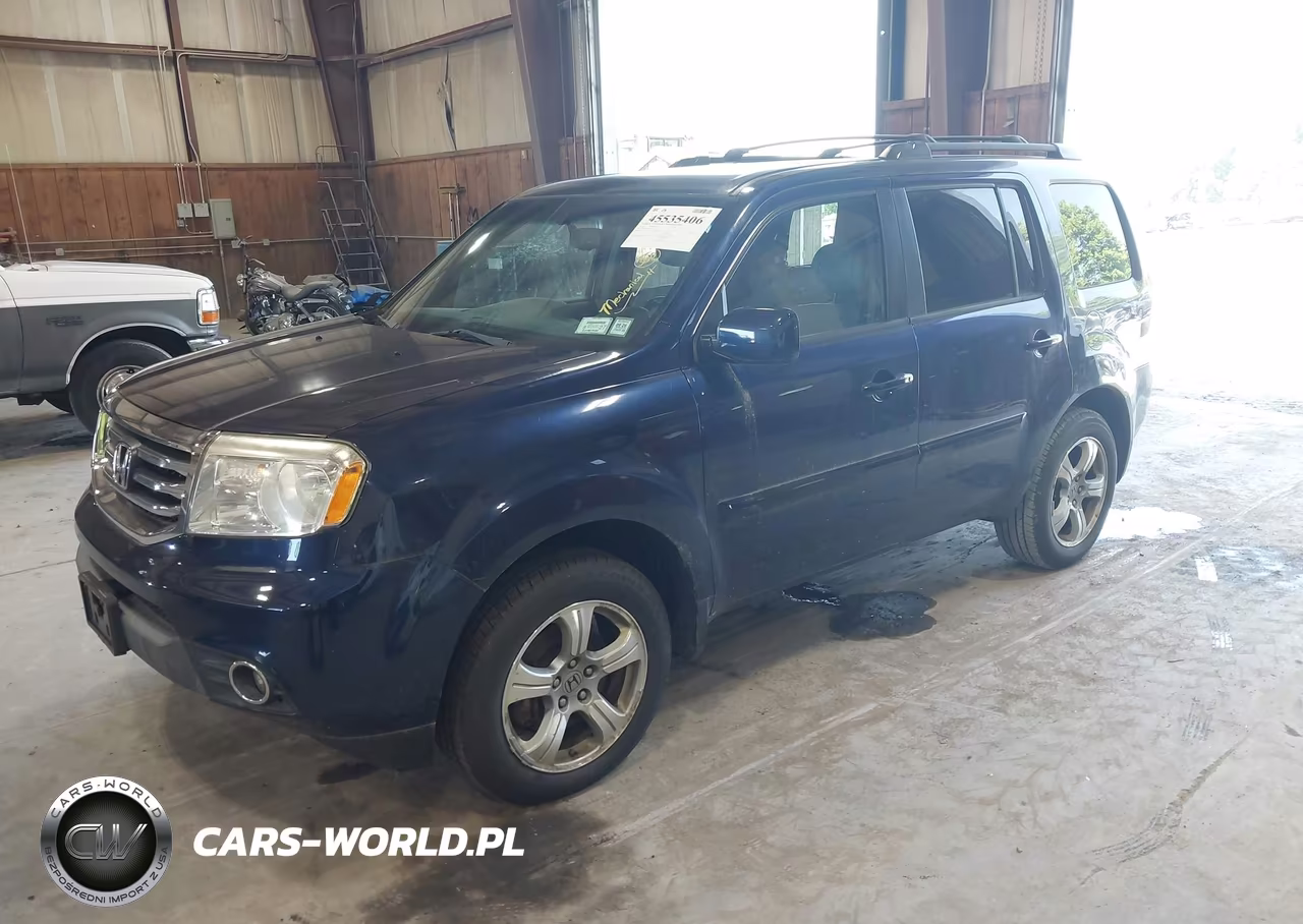 2013 Honda Pilot Ex-L VIN:5FNYF4H52DB077288 - 2