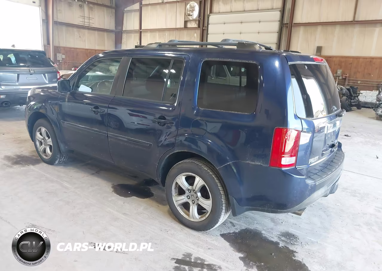 2013 Honda Pilot Ex-L VIN:5FNYF4H52DB077288 - 3