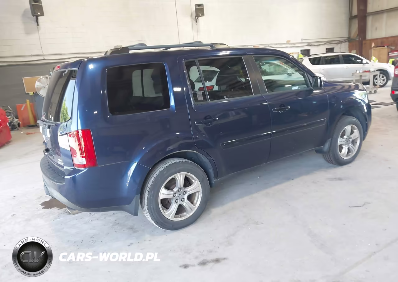 2013 Honda Pilot Ex-L VIN:5FNYF4H52DB077288 - 4