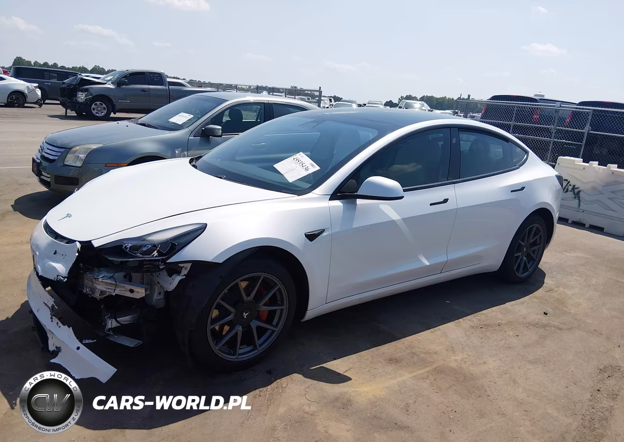 2021 Tesla Model 3 Standard Range Plus Rear-Wheel Drive VIN:5YJ3E1EA7MF026107 - 2