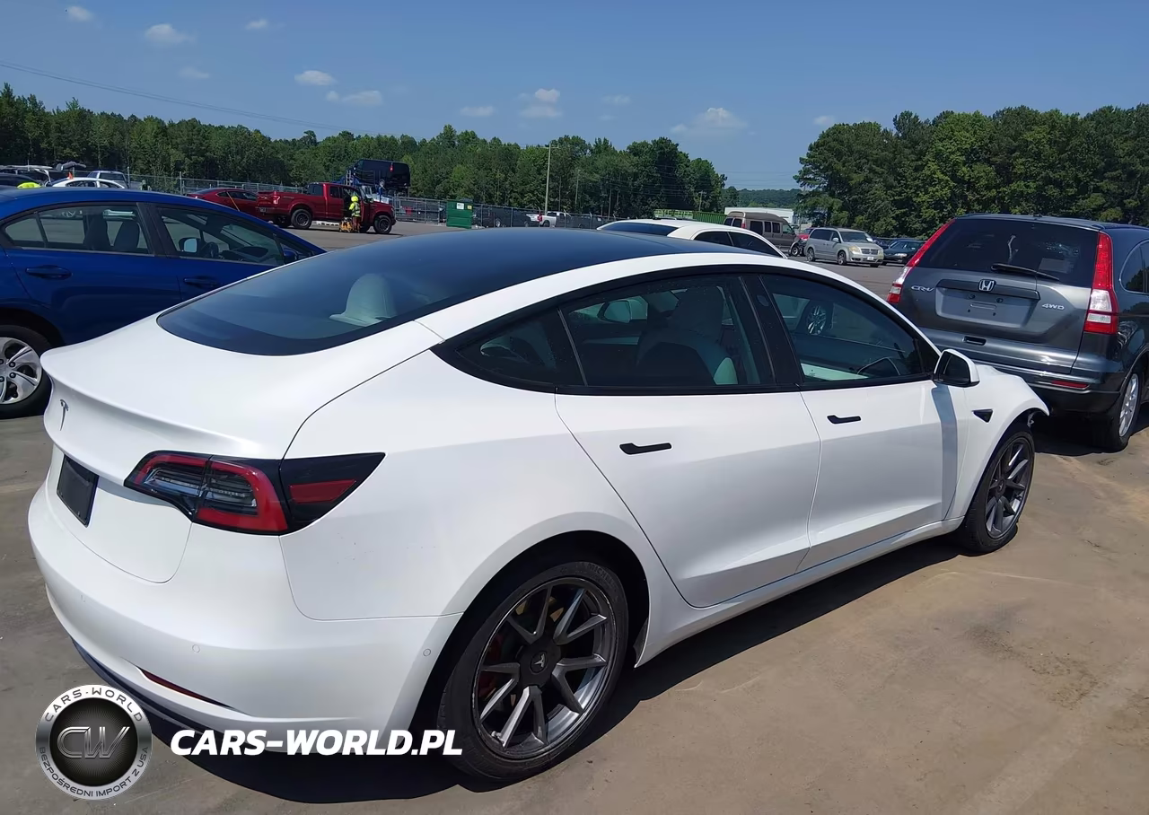 2021 Tesla Model 3 Standard Range Plus Rear-Wheel Drive VIN:5YJ3E1EA7MF026107 - 4
