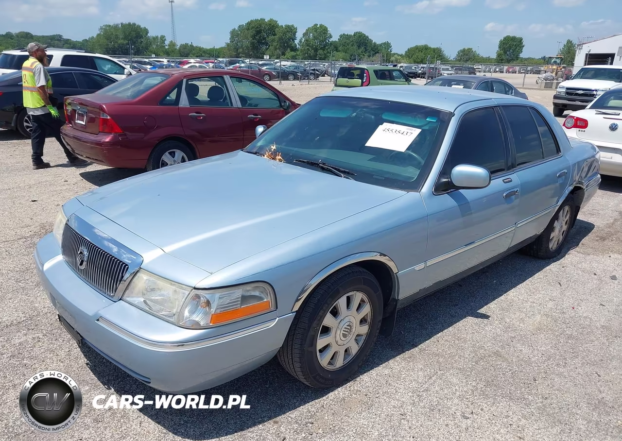 2003 Mercury Grand Marquis Ls VIN:2MEFM75W43X640091 - 2