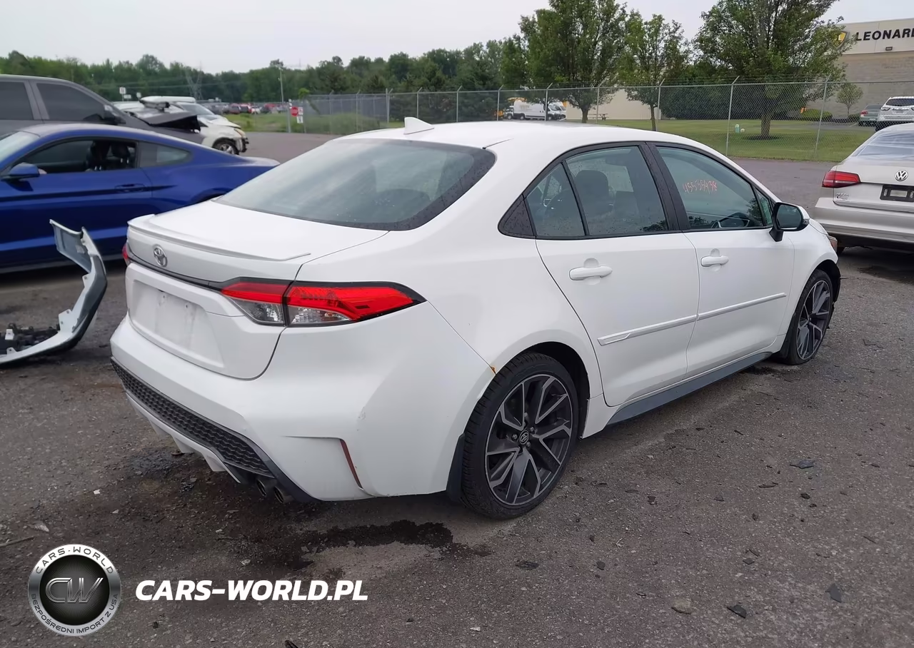 2020 Toyota Corolla Se VIN:5YFS4RCE7LP041406 - 4