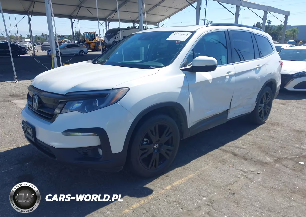 2021 Honda Pilot 2Wd Special Edition VIN:5FNYF5H23MB030203 - 2