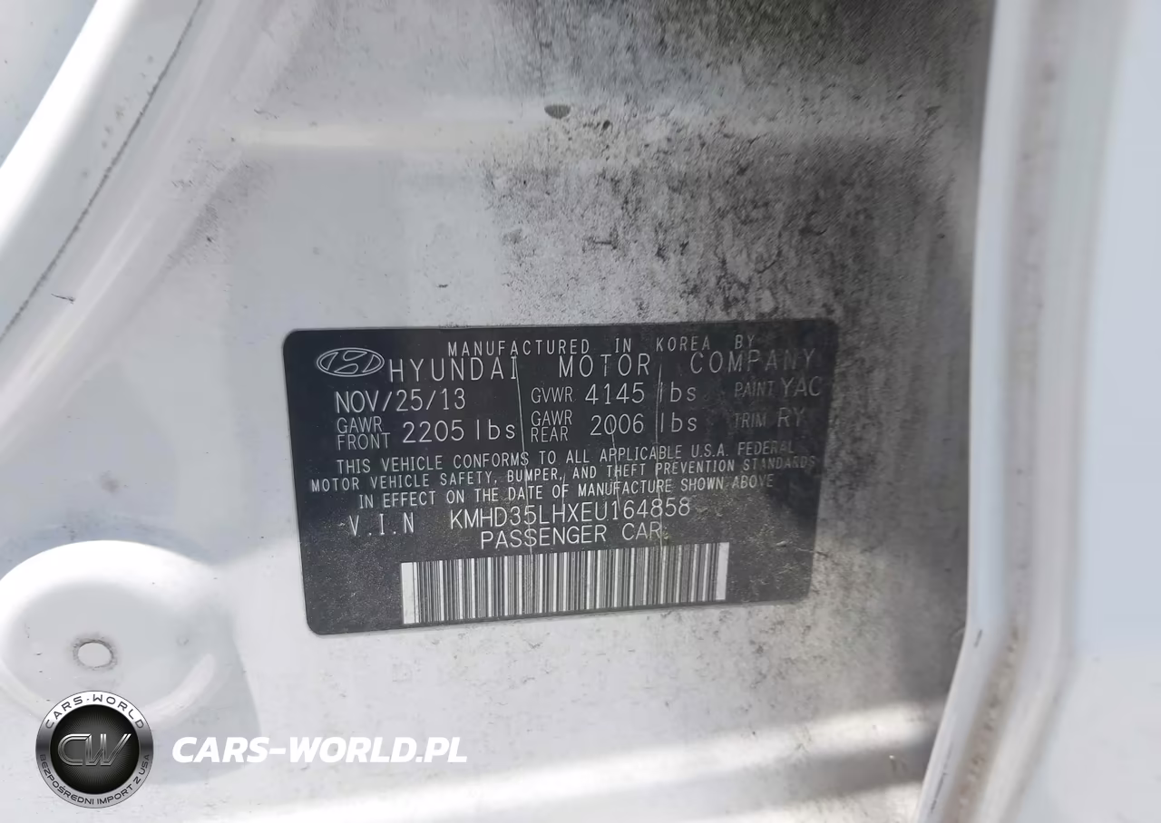 2014 Hyundai Elantra Gt VIN:KMHD35LHXEU164858 - 9