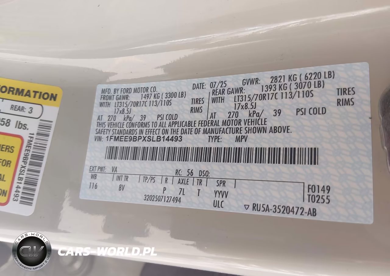 2025 Ford Bronco Badlands VIN:1FMEE9BPXSLB14493 - 9