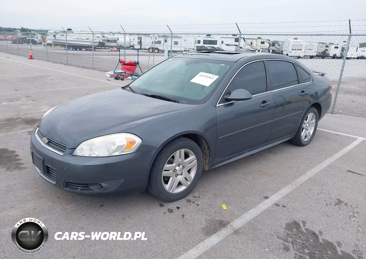 2011 Chevrolet Impala Lt VIN:2G1WG5EK1B1256922 - 2