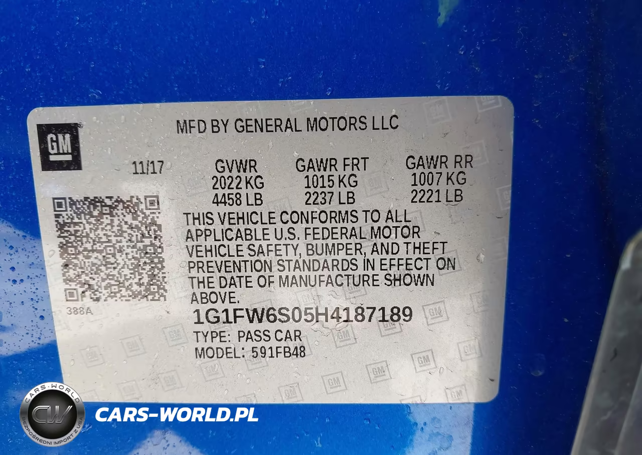 2017 Chevrolet Bolt Ev Lt VIN:1G1FW6S05H4187189 - 9