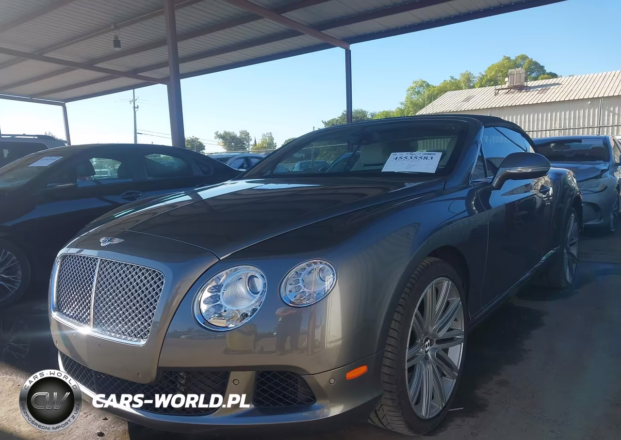 2014 Bentley Continental Gtc VIN:SCBGU3ZA8EC091897 - 2