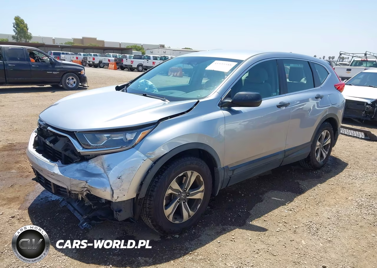 2019 Honda Cr-V Lx VIN:2HKRW5H34KH410467 - 2