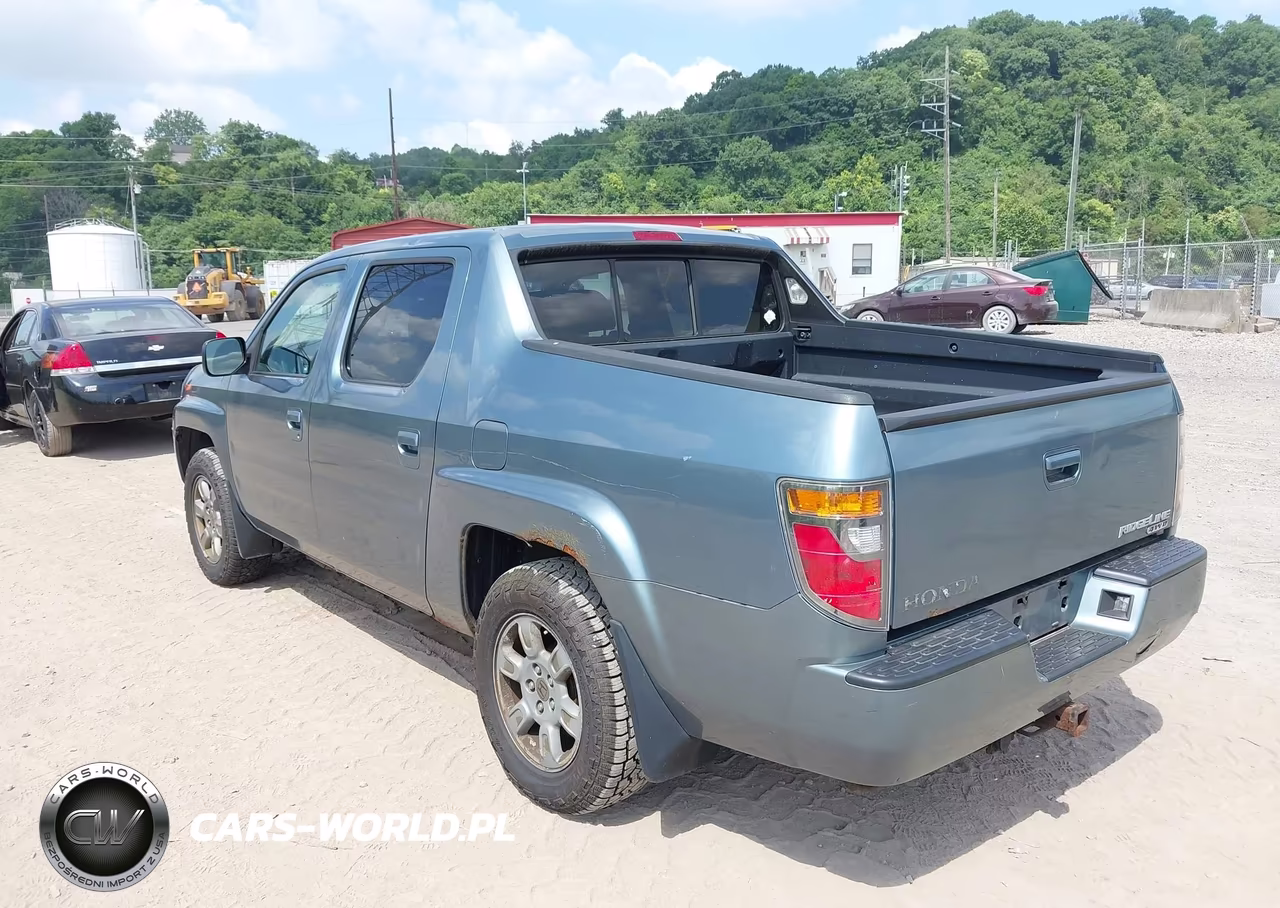 2008 Honda Ridgeline Rtx VIN:2HJYK16328H533703 - 3