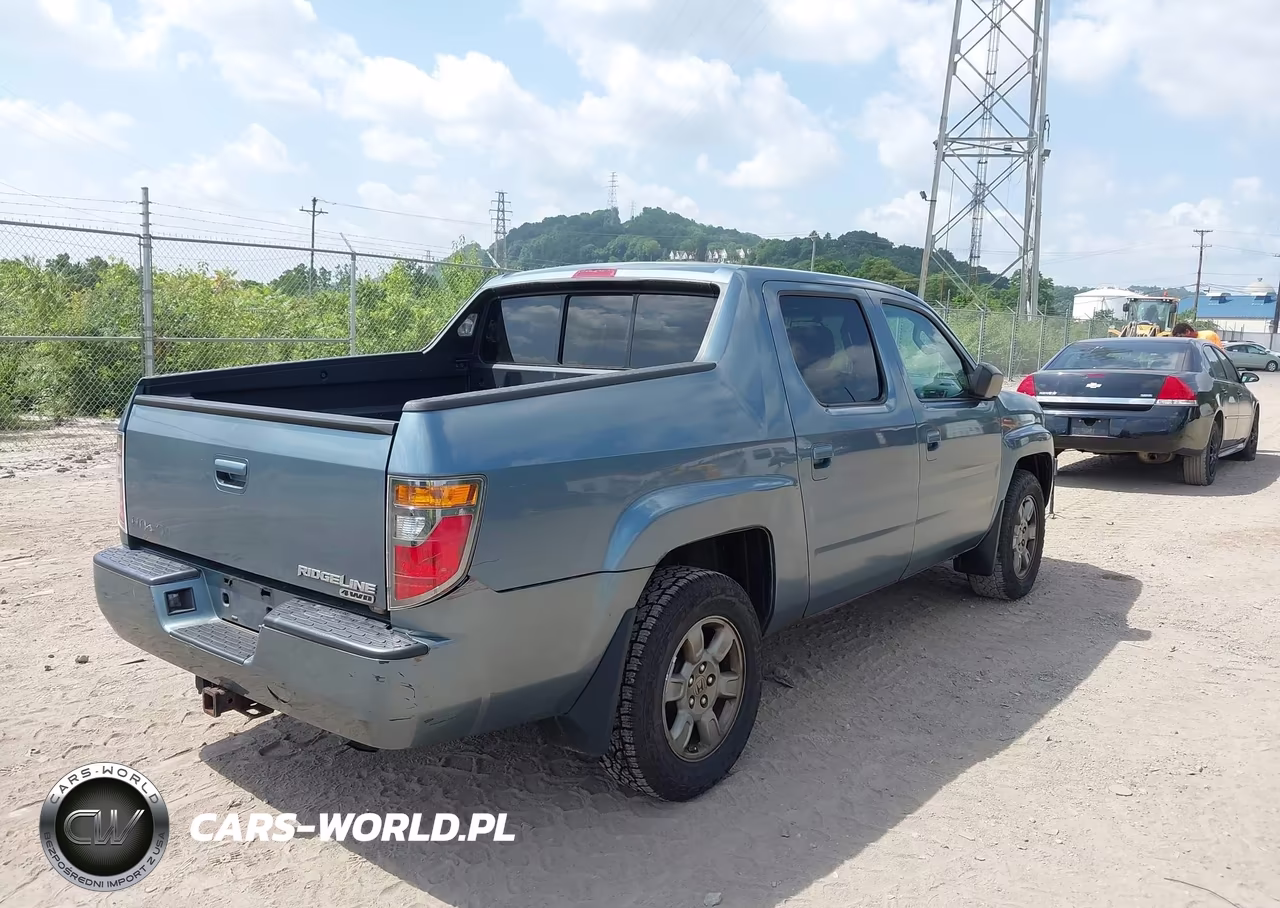 2008 Honda Ridgeline Rtx VIN:2HJYK16328H533703 - 4